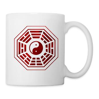 Yin Yang Bagua - Mug blanc - blanc - Droite