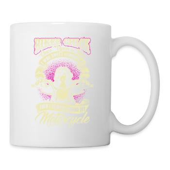 Biker Chick - Once Upon A Time - EN - Tasse - Weiß - Rechts