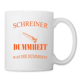 I am a carpenter - Mug - white - Right