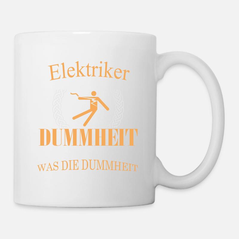 Ich bin Elektriker! - Tasse - Weiß