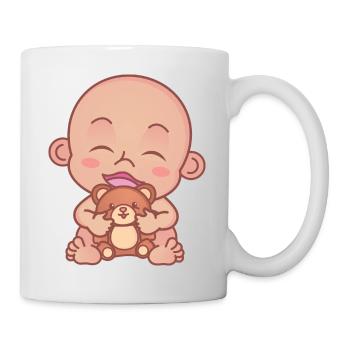 Baby Teddy - Tasse - Weiß - Rechts
