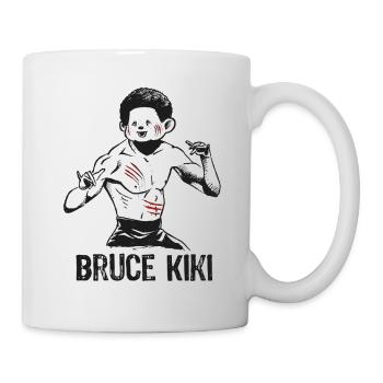 Bruce kiki - Mug blanc - blanc - Droite