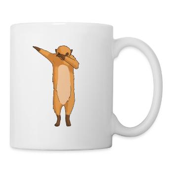 Dancing Meerkats - Meerkats Dabbing Dancing - Mug - white - Right