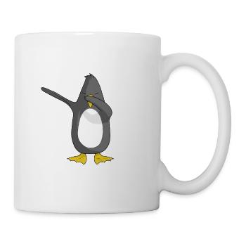 Dancing Penguin - Penguin Dabbing Dancing - Mug - white - Right