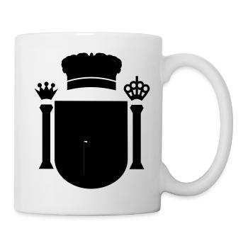 España escudo de armas coat of arms - Tasse - Weiß - Rechts