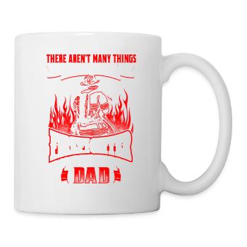 Firefighter Dad - EN - Mug blanc - blanc - Droite