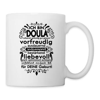 Doula beschreibende Worte - Tasse - Weiß - Rechts