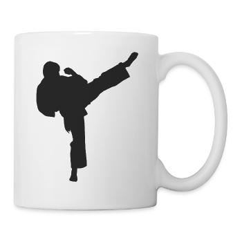 karaté - Mug blanc - blanc - Droite