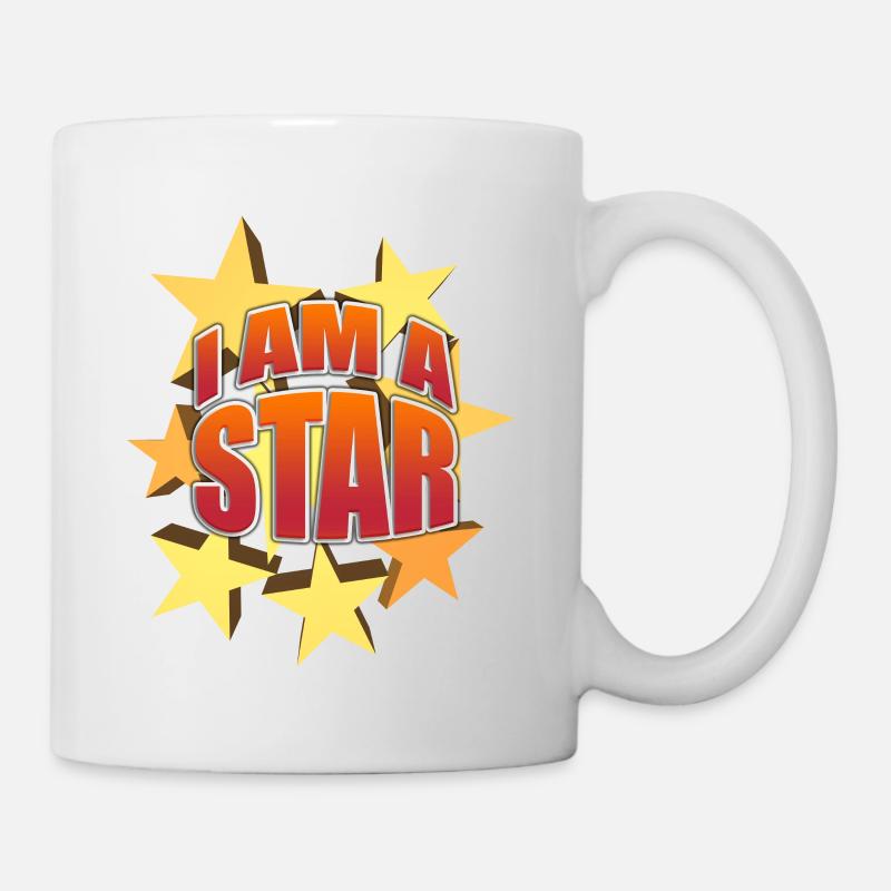 I am a star - Mug - white