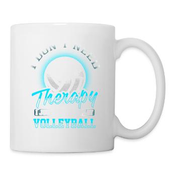 Volleyball - Therapy - Tasse - Weiß - Rechts