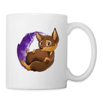 Kelpie Galaxie - Chocolat Feu - Mug blanc - blanc - Droite