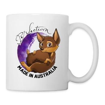 kelpie Galaxie - Chocolat Feu - Mug blanc - blanc - Droite