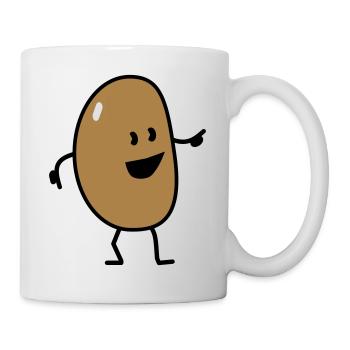 french (yelly) bean - Mug - white - Right