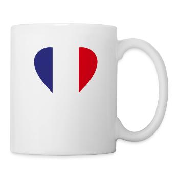 Frankreich - Tasse - Weiß - Rechts