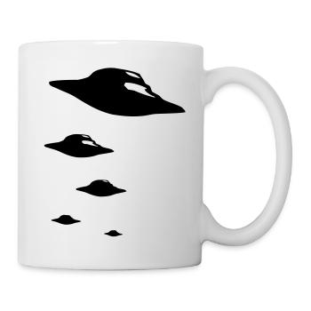 UFO ARMY 1clr - Tasse - Weiß - Rechts