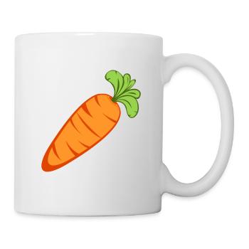 Carrot icon - Mug - white - Right