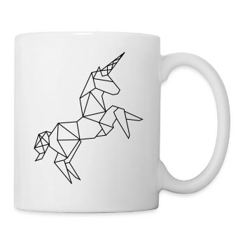 Graphique Licorne - Mug blanc - blanc - Droite