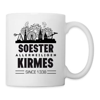 GHB Westfalen Soester Allerheiligenkirmes 81120171 - Tasse - Weiß - Rechts