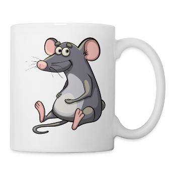 Süsse Maus - Tasse - Weiß - Rechts