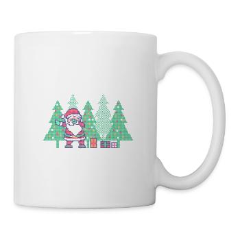 Dabbing Santa Dab Ugly Christmas Sweater - Tasse - Weiß - Rechts