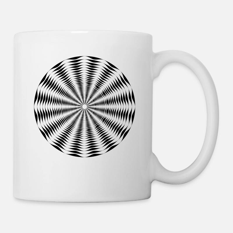 Optical illusion - Mug - white
