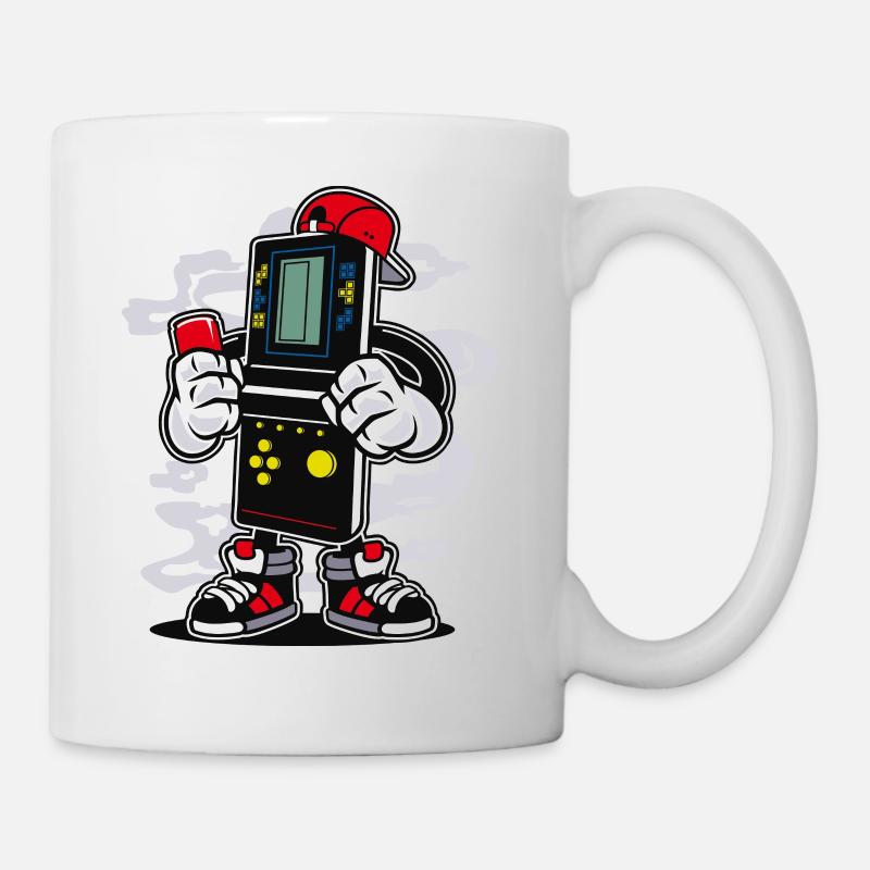 ZOCKER BOY - Comic Cartoon Comic Figur Motiv - Tasse - Weiß