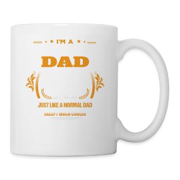 Juggling Dad Shirt Gift Idea - Mug - white - Right