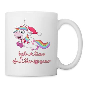 licorne licorne - Mug blanc - blanc - Droite