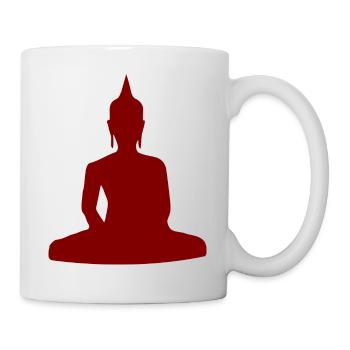 Buddhismus - Tasse - Weiß - Rechts