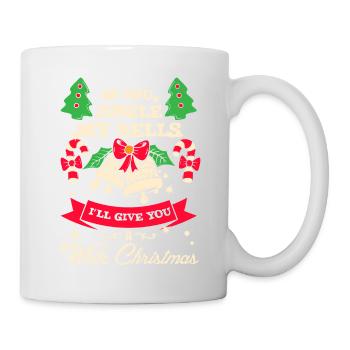 Jingle bells White Christmas gift - Mug - white - Right