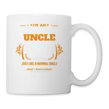 Orientierungslauf Onkel Shirt Geschenkidee - Tasse - Weiß - Rechts