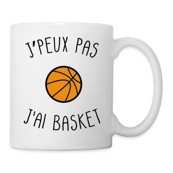 basket - Mug blanc - blanc - Droite