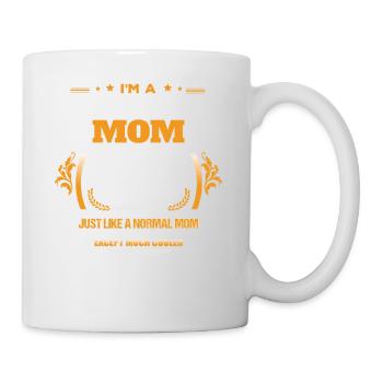 Surfing Mom Shirt Gift Idea - Mug - white - Right