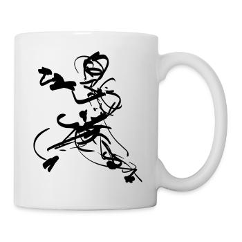 mantis style - Tasse - Weiß - Rechts
