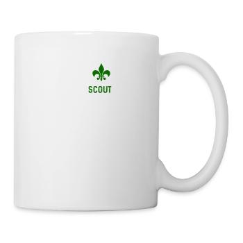 Mangez le sommeil Répéter Scout - Mug blanc - blanc - Droite