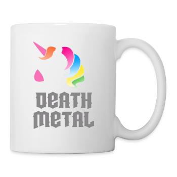 Death Metal Unicorn - Mug - white - Right