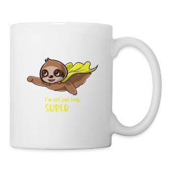 Sloth paresseux, drôle, humoristique cadeau d'anniversaire - Mug blanc - blanc - Droite