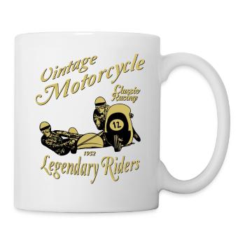 Sidecar Classic Racing - Tasse - Weiß - Rechts