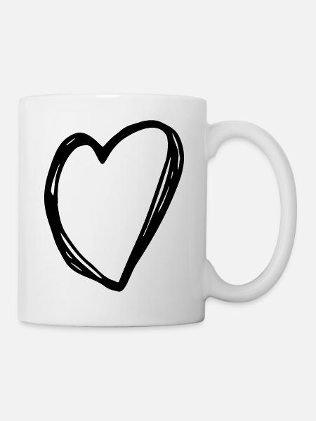 Heart - Heart - Mug - white