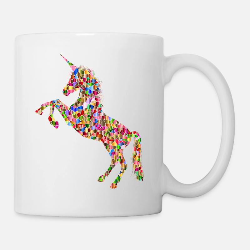 unicorn - Tasse - Weiß