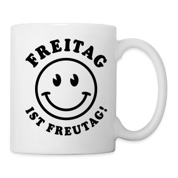 Friday is Freutag! - Mug - white - Right