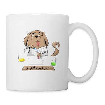 Tier Haustier Liebhaber LABrador Hund Haustier - Tasse - Weiß - Rechts