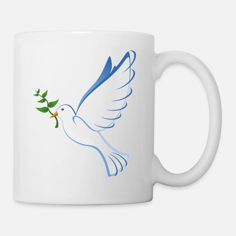dove of peace - Mug - white