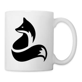 renard - Mug blanc - blanc - Droite