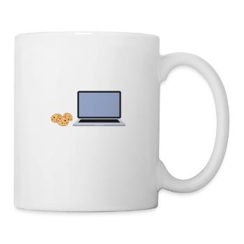 Nerd Spruch Ernährung - Tasse - Weiß - Rechts