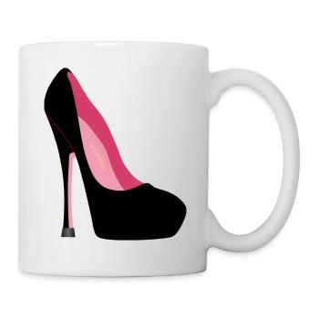 Stiletto High Heels - Mug - white - Right