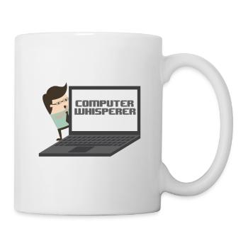 Computer Whisperer - Computer nerd and understander. - Mug - white - Right