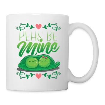 Valentine's day Vegan Vegetarian gardeners gift - Mug - white - Right