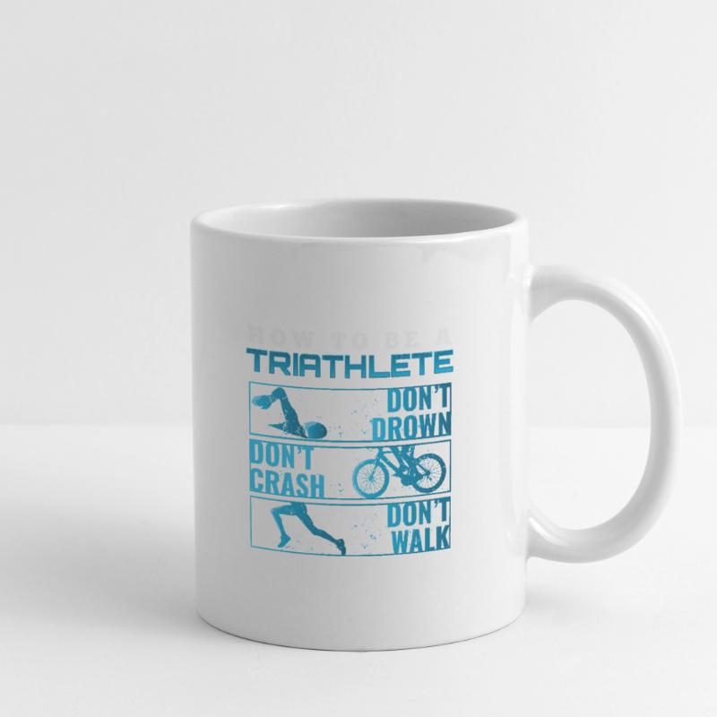 Triathlon Tshirt Gift Evolution Men Mug
