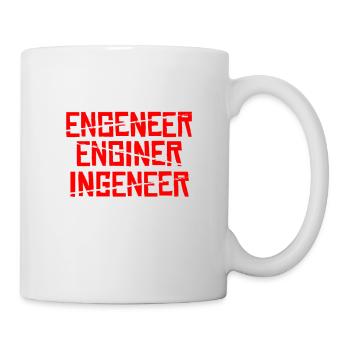 I'm an Engineer - I'm good with math - Tasse - Weiß - Rechts